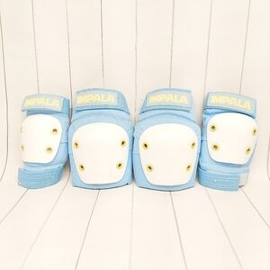 Impala Blue and White Protective Gear Set